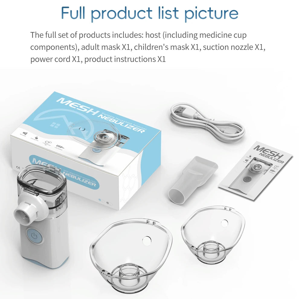 QuietMesh Portable Nebulizer
