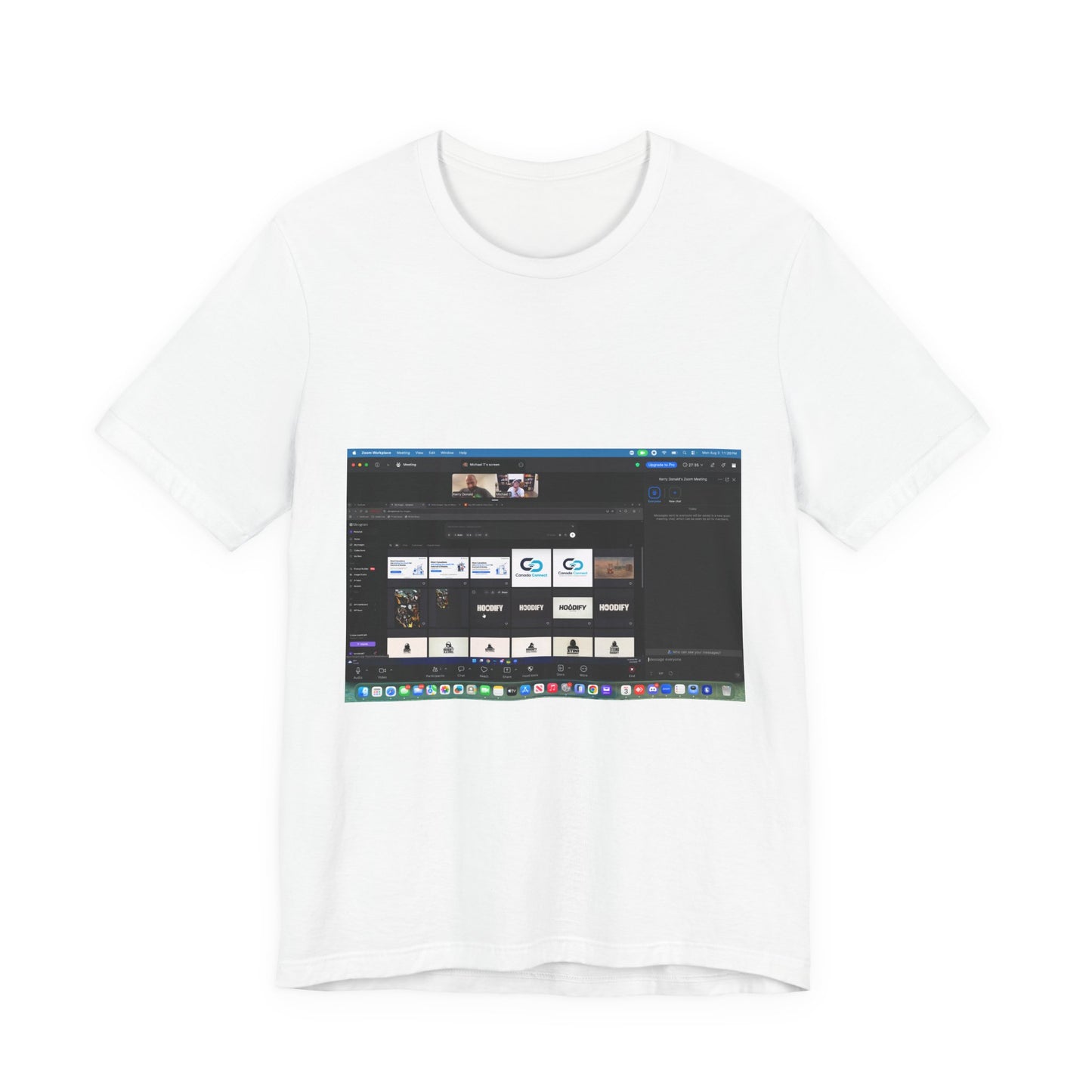 Screenshot Tech Tee — Desktop Browser UI Graphic T-Shirt