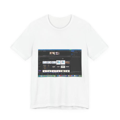 Screenshot Tech Tee — Desktop Browser UI Graphic T-Shirt