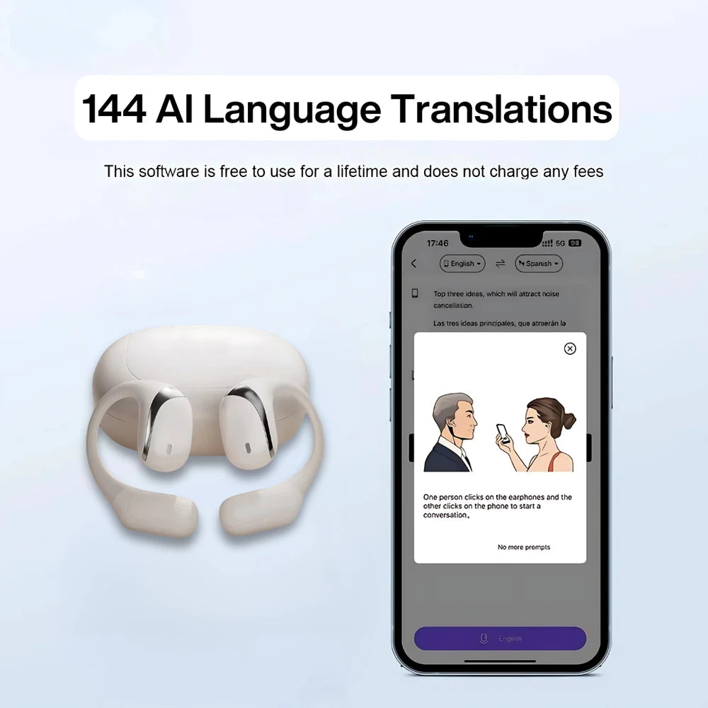 Smart Translation Earbuds | Real-Time Translation in 144 Languages