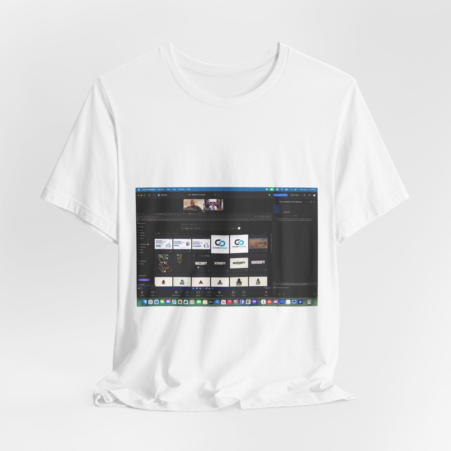 Screenshot Tech Tee — Desktop Browser UI Graphic T-Shirt