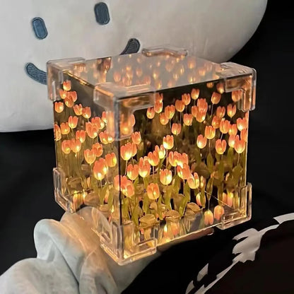 DIY Tulip Night Light Led Decorative Night Lamp