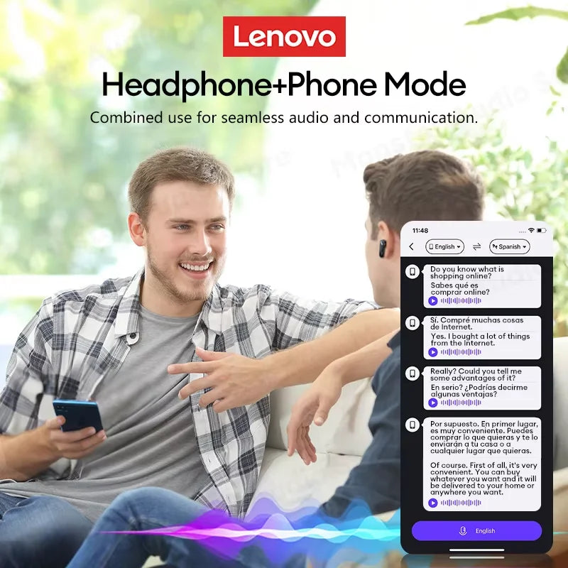 Lenovo LiveTalk Pro AI Earbuds
