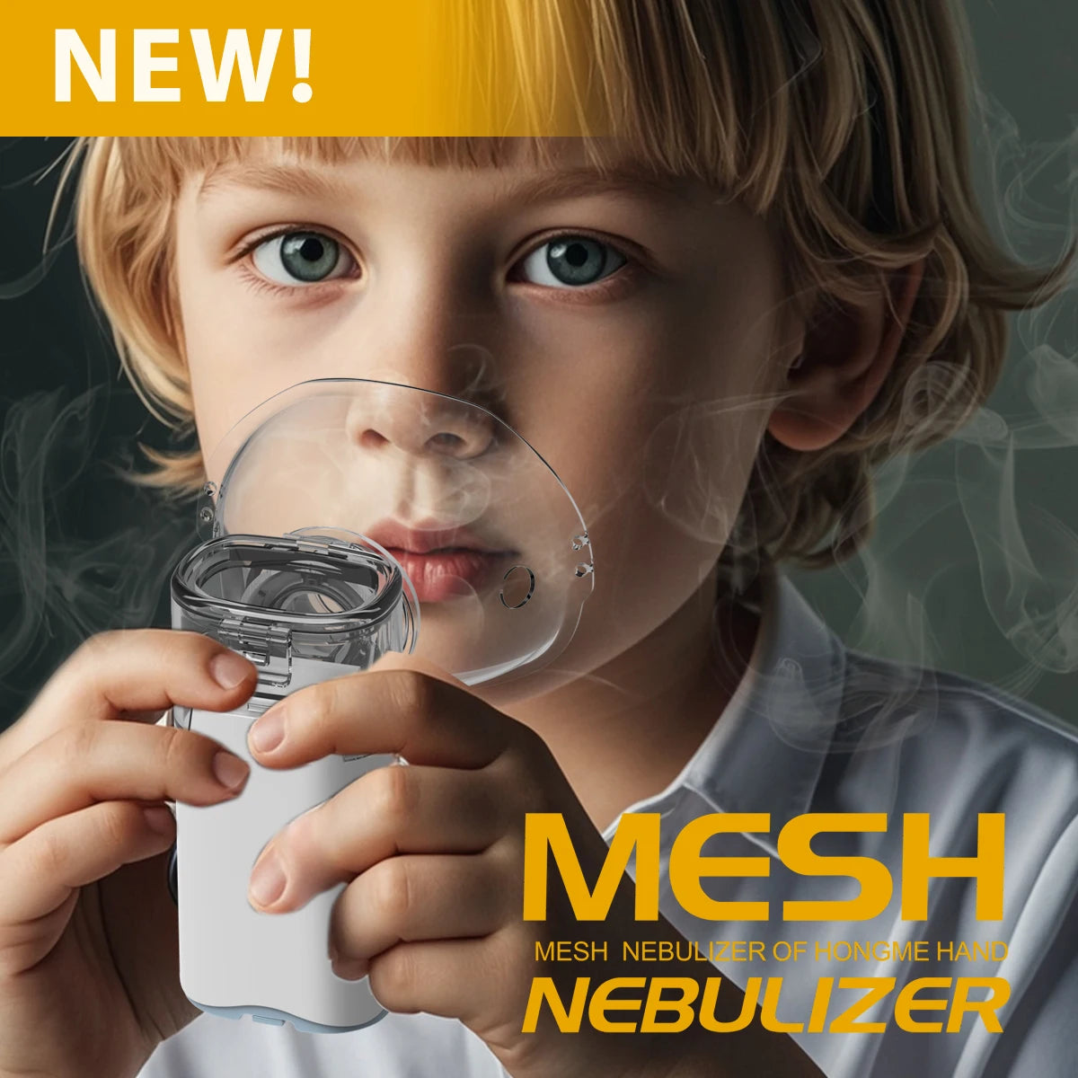 QuietMesh Portable Nebulizer