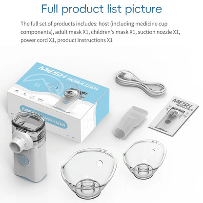QuietMesh Portable Nebulizer