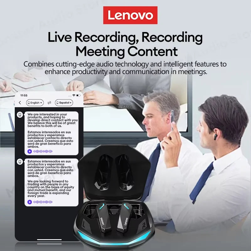 Lenovo LiveTalk Pro AI Earbuds